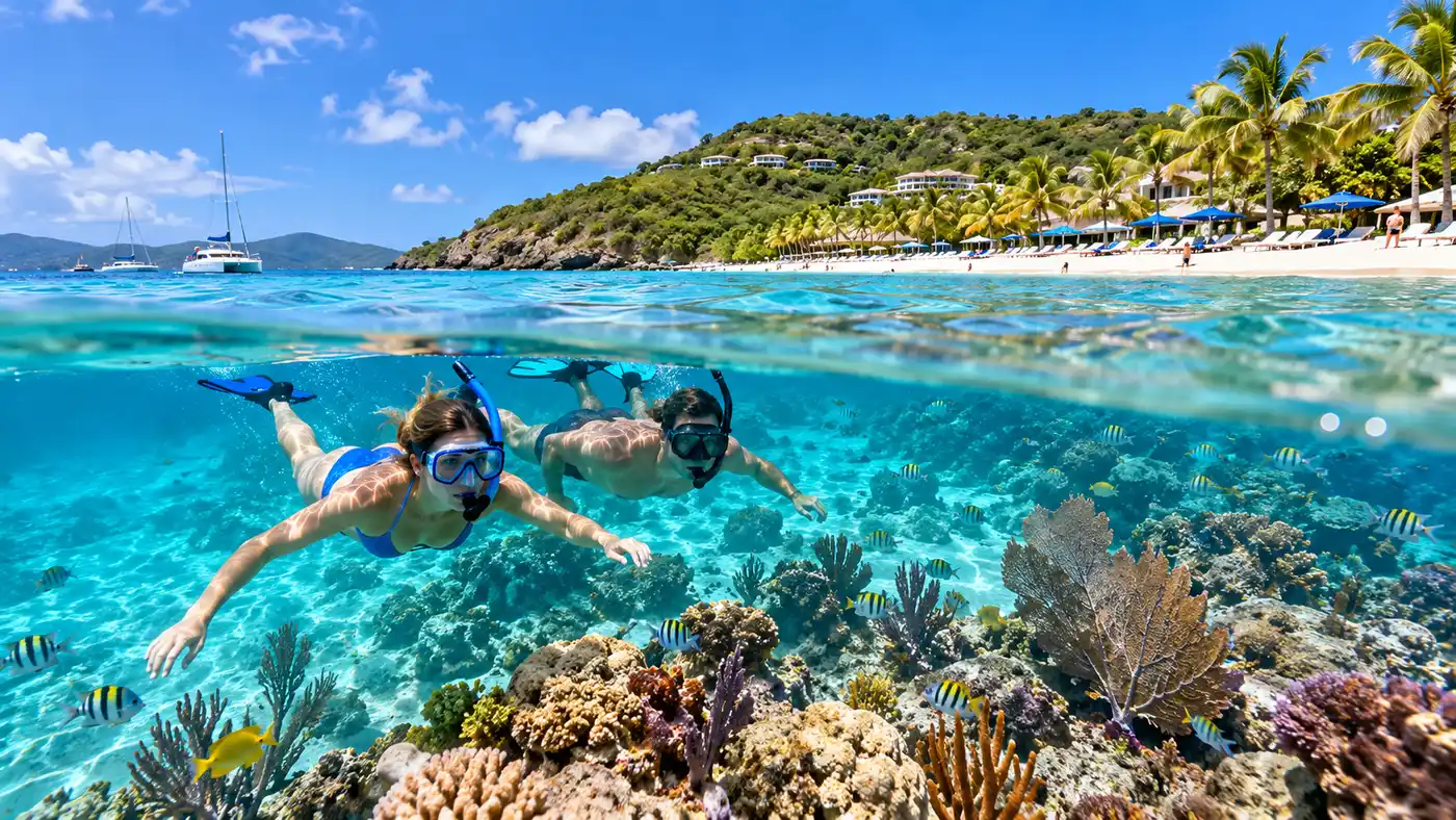 Las playas de zafiro: los mejores arrecifes de coral y comodidades