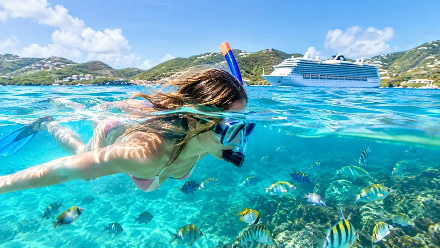 Excursion d'une journée en snorkeling à Saint-Thomas pour les passagers de croisière