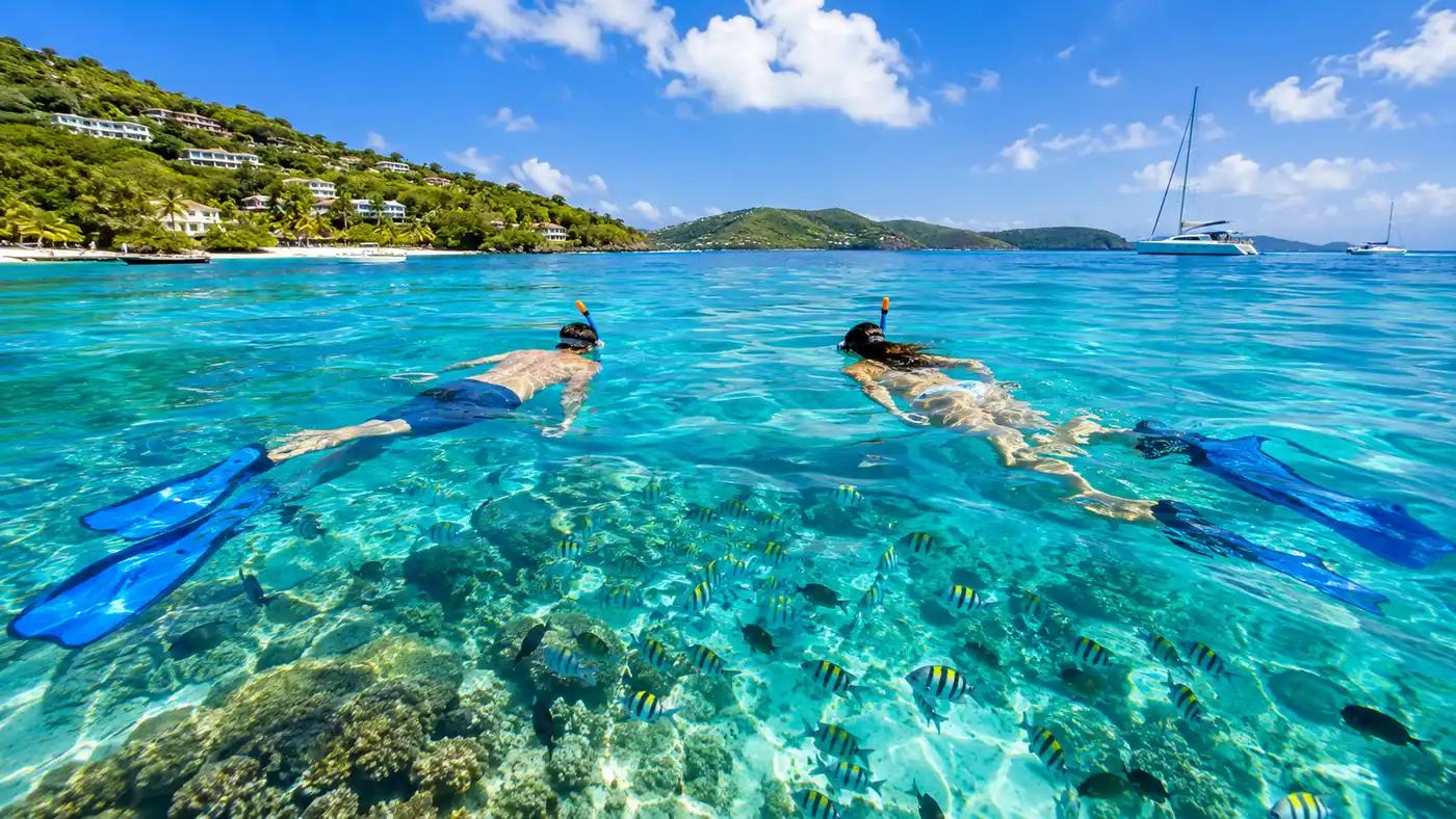 ¿St. Thomas vs. St. John: ¿Qué isla tiene mejor buceo con snorkel?